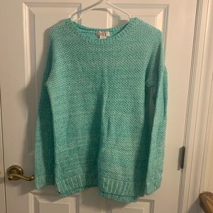 Teal SO sweater